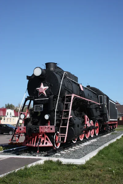 Monument locomotive. — Stock Photo, Image