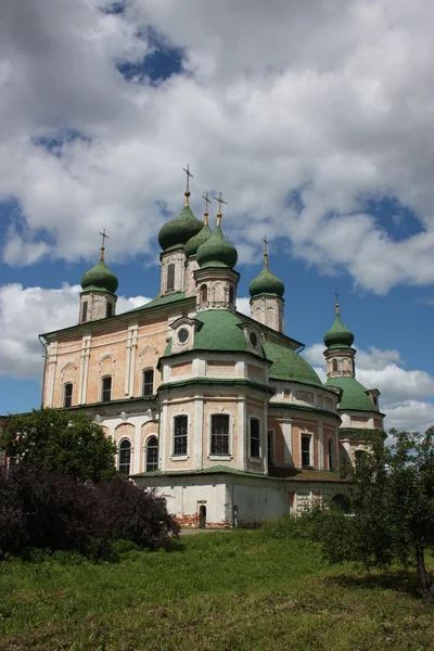 Goritskii kolostor Uszpenszkojei katedrális. Oroszország, yaroslavl régió, pereslavl. — Stock Fotó