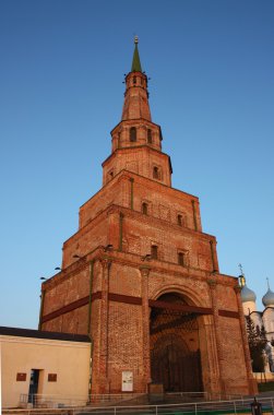 kazan Kremlin suyumbike kulesi. Rusya