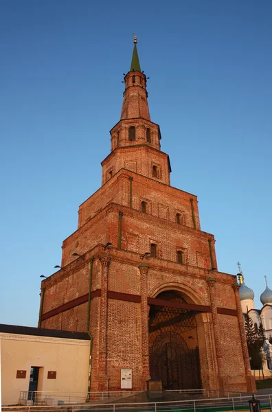 Torre Suyumbike en el Kremlin de Kazán. Rusia —  Fotos de Stock