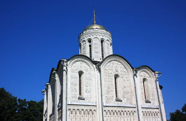 Catedral de Demetrio en Vladimir, Rusia. Anillo de oro de Rusia — Foto de Stock