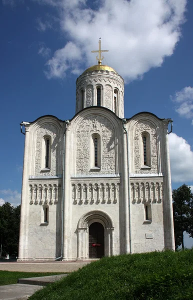 Cathédrale de Démétrius à Vladimir, Russie. Anneau d'or de la Russie — Photo