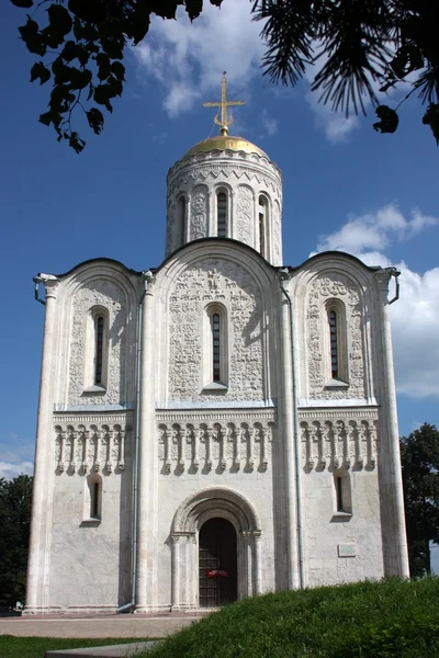 Catedral de Demetrio en Vladimir, Rusia — Foto de Stock