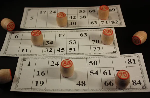 Lotto. Tabletop & gamble. — Stock Photo, Image
