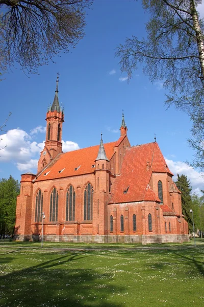 Iglesia de la Santísima Virgen María. Druskininkai, Lituania — Foto de Stock