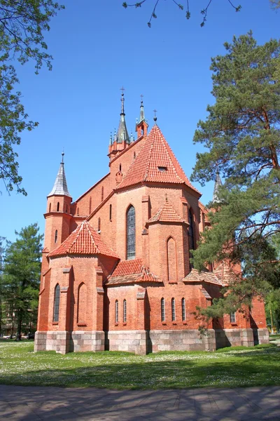 Iglesia de la Santísima Virgen María. Druskininkai, Lituania —  Fotos de Stock