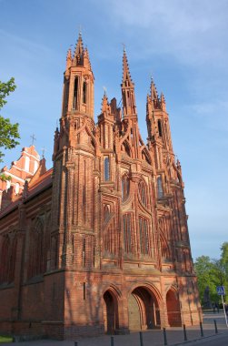 Katolik Kilisesi st. anne Vilnius, Litvanya