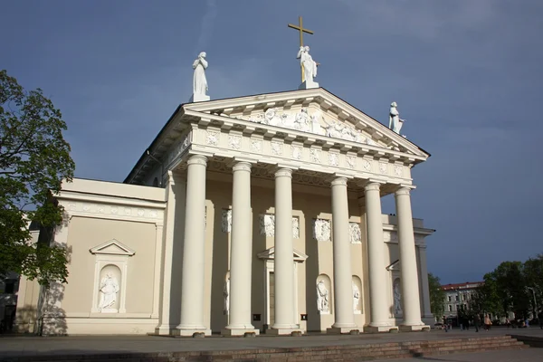 Catedral de Santo Estanislau em Vilnius, Lituânia — Fotografia de Stock