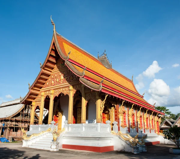 Buddhistiska tempel i laos — Stockfoto