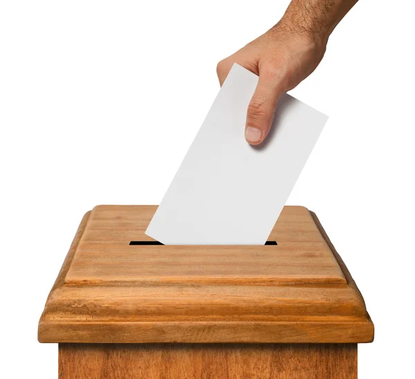 Hand voting. — Stock Photo, Image