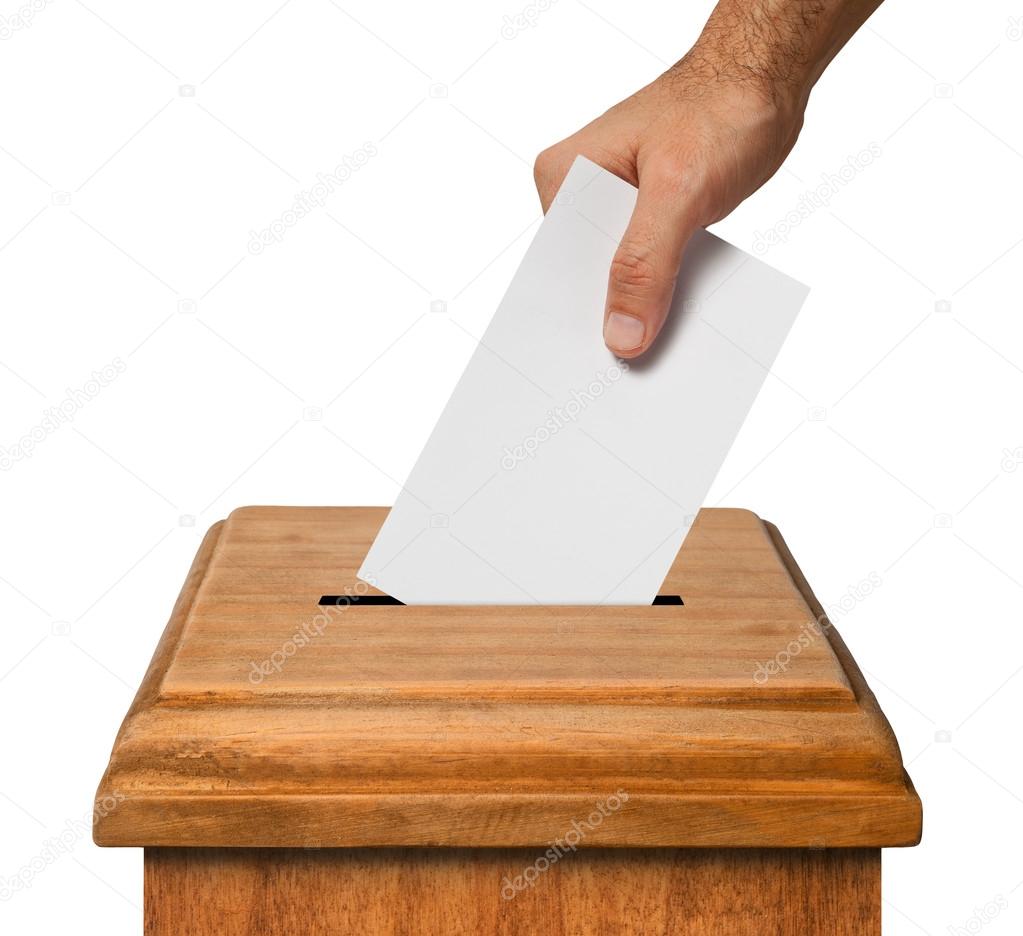 Hand voting.