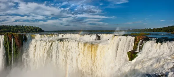 Wodospady Iguazu, widok od strony Argentyny. — Zdjęcie stockowe