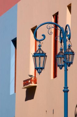 Colorful neighborhood of La Boca, Buenos Aires, Argetnina.