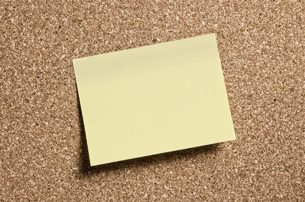 Post Note Cork Pin Board — Fotografia de Stock