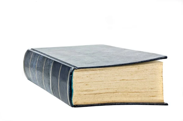 Hard Cover Book Isolated White Background — Fotografia de Stock