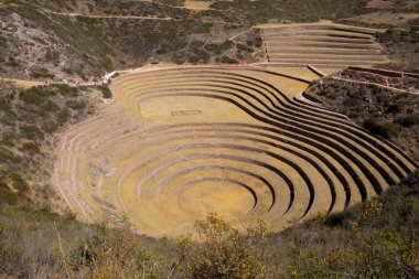 Moray ruins, close to Cusco, Peru.