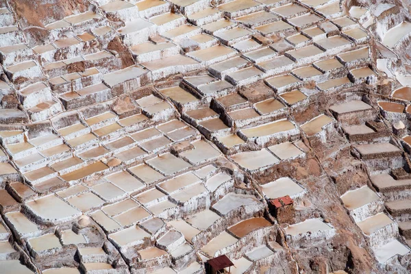 Maras Salt Mines Salineras Pichingoto Comunity Cusco Peru — Foto de Stock