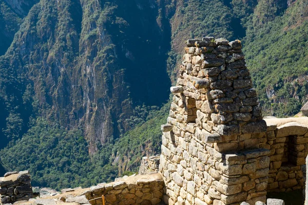 Citadell Machu Picchu Peru Stockbild