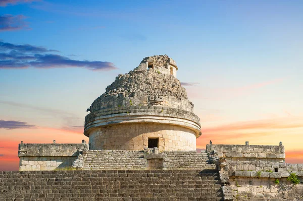 Templo Maya Chichén Itzá México — Foto de Stock