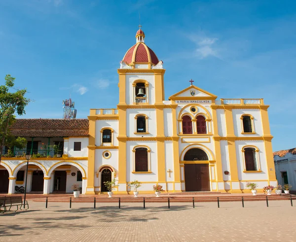 Iglesia Inmaculada Concepcion Mompox Kolumbia — Zdjęcie stockowe
