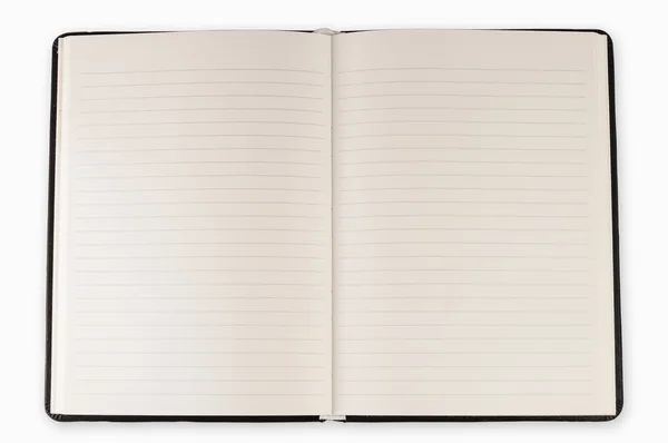 Open blank page note book — Stock Photo, Image