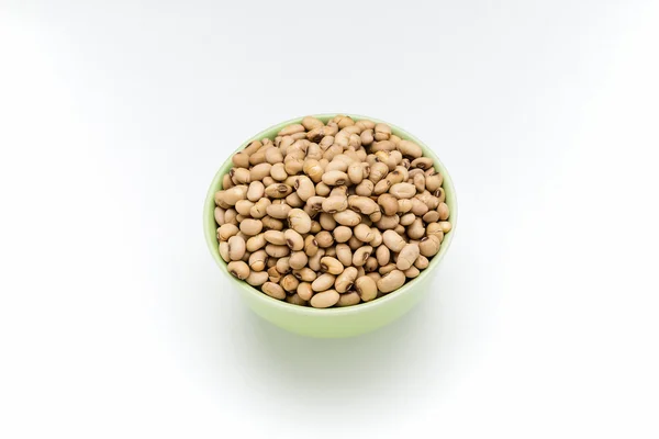 Sojabönor i gröna cup — Stockfoto