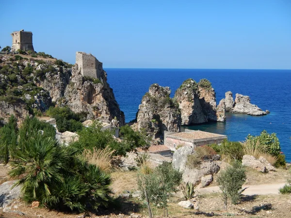 A Tonnara di Scopello — Fotografia de Stock