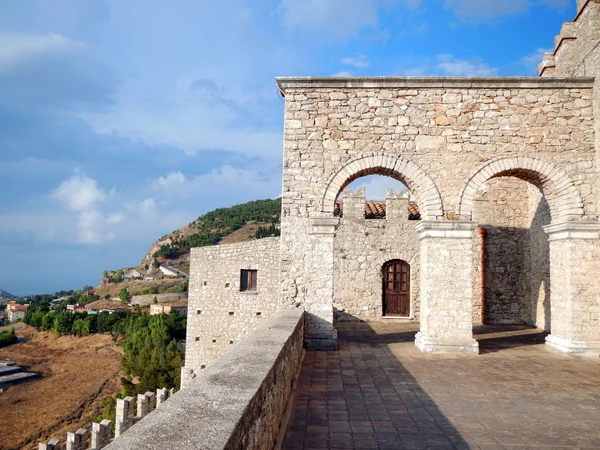 Blick von der Burg von caccamo — Stockfoto