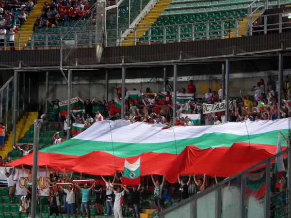 Palermo, Italia - 06 de septiembre de 2013 - Italia vs Bulgaria - Clasificador Mundial de Fútbol 2014 — Foto de Stock