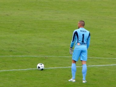 Palermo, İtalya - ö. 9 Kasım 2013 - bize citta di palermo rakip trapani calcio - serie b