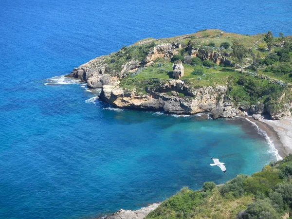 Altavilla Milicia - La spiaggia di Torre Normanna — Foto Stock