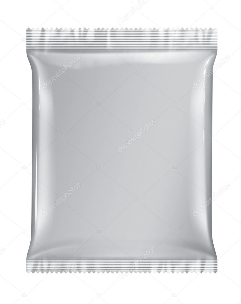 Sachet bag package white package Stock Photo by ©anna42f 29787385