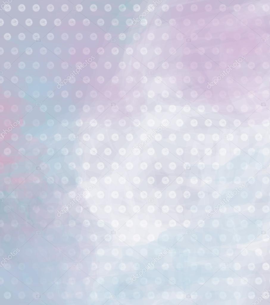 Purple polka dot background with beautiful blur