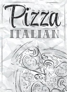 pizza ile poster