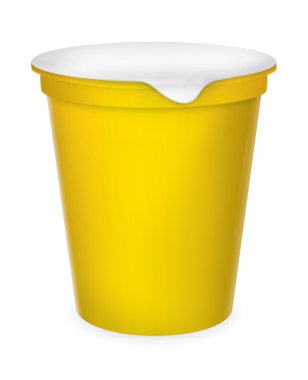 Sarı gıda plastik konteyner