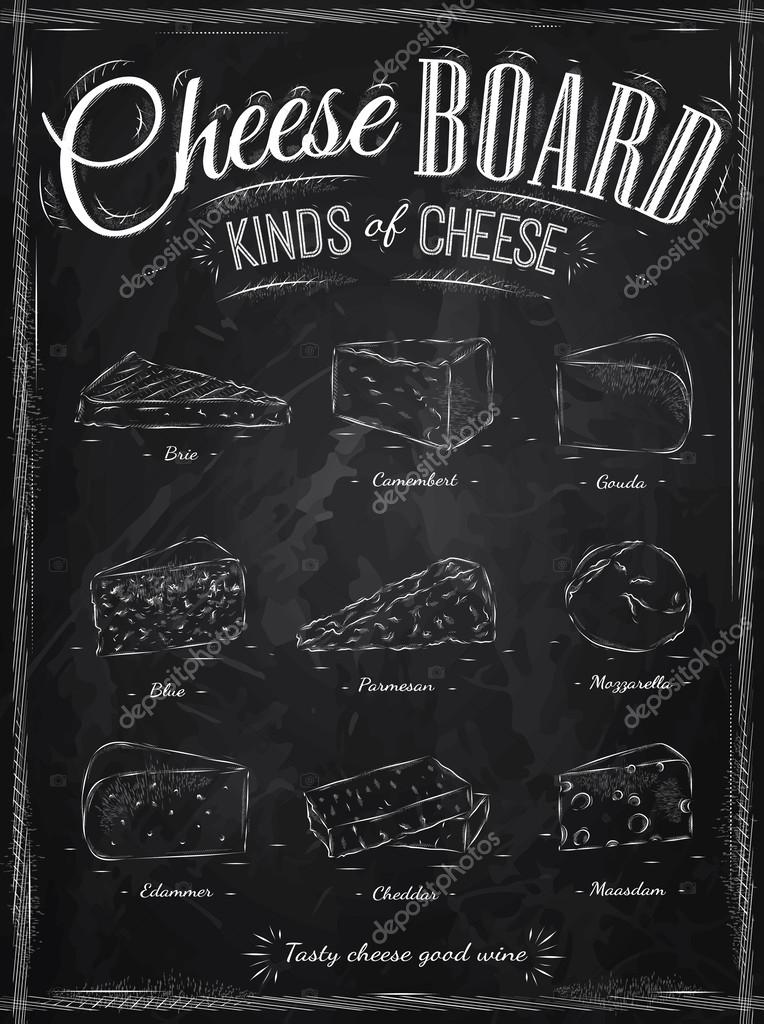 Cheese Board Stock Vector Image by ©anna42f 39714933