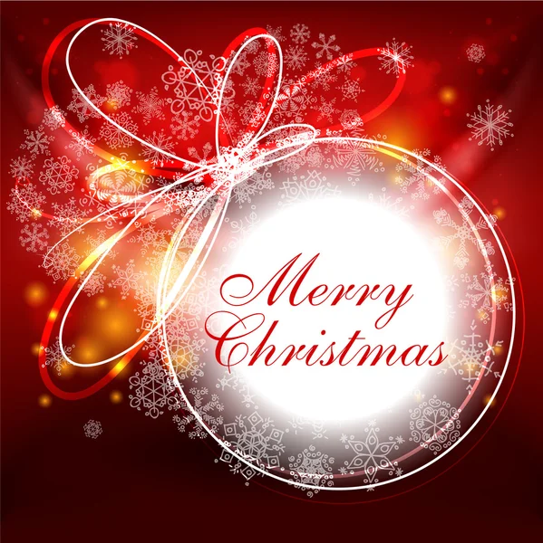 Kar taneli Noel arkaplanı