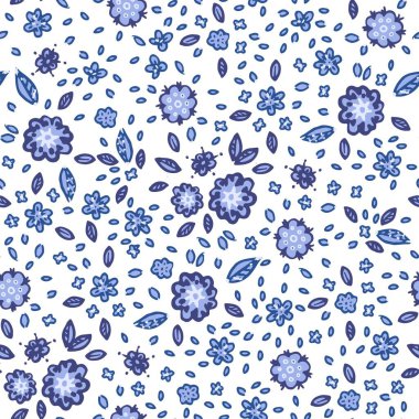 Çiçek yaprakları, süsler pürüzsüz desenler.