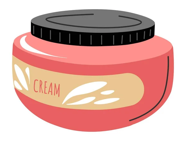 Cilt bakımı için kozmetik ve hijyen ürünleri — Stok Vektör