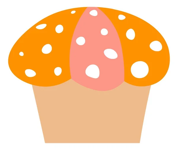 Osterbrot mit Zuckerguss und süßer Torte — Stockvektor