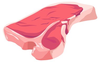 Biftek dışında domuz budu, kemiksiz et kasabı.