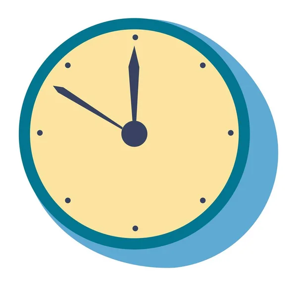 Horloge avec des flèches indiquant le temps, regarder le compte à rebours — Image vectorielle