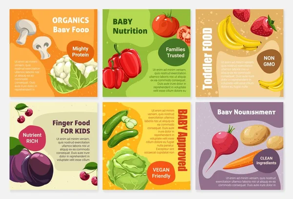 Organik bebek maması setiyle ağ dizaynı