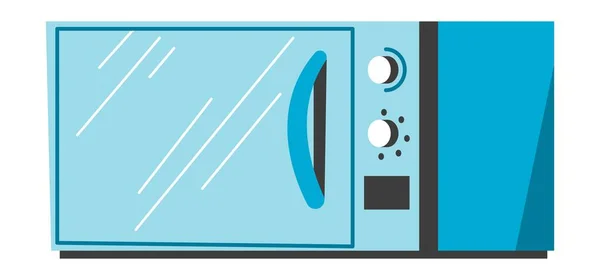 Ηλεκτρικές Συσκευές Κουζίνας Φούρνος Μικροκυμάτων Για Μαγείρεμα Και Προετοιμασία Φαγητού — Διανυσματικό Αρχείο