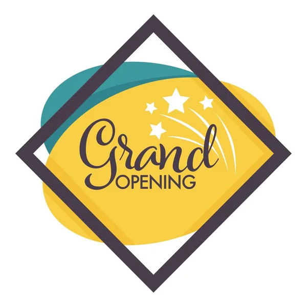 Grand opening detailed style icon design Vector Image