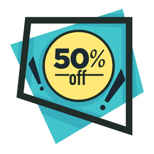 Weekend Sale Discount Best Price Template Isolated Icon Vector Shopping — Διανυσματικό Αρχείο