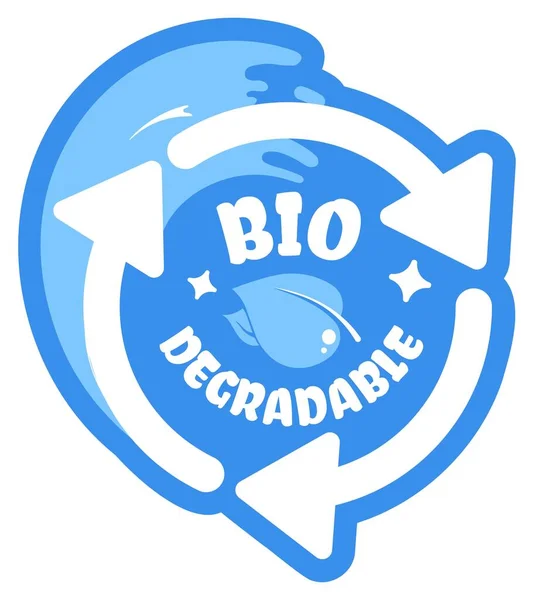 Detergentes Loções Limpeza Com Conteúdo Biodegradável Suplemento Seguro Ecologicamente Amigável —  Vetores de Stock