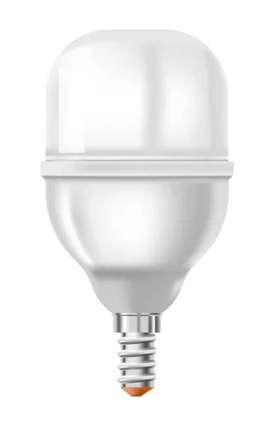 Lamp Type Isolated Reflector Bulb Giving Light Certain Angle Illumination — Stock Vector