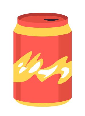 İçecek, yaz için izole edilmiş soda. Köpüklü gıda malzemeleri, ferahlamak ve serinlemek için yaz sıvısı. Yemek menüsü için nefis bir tamamlayıcı. Düz biçimli vektör