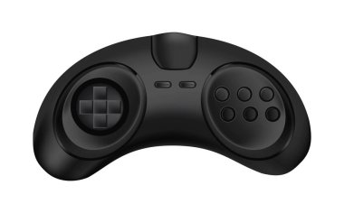 Oyun konsolu, video oyunları ve eğlence için düğmeleri olan izole bir joystick. Sanal gerçeklik için oyun alanı, kişisel bilgisayar, dizüstü bilgisayar ya da akıllı telefon için kablosuz aygıt. Düz biçimli vektör